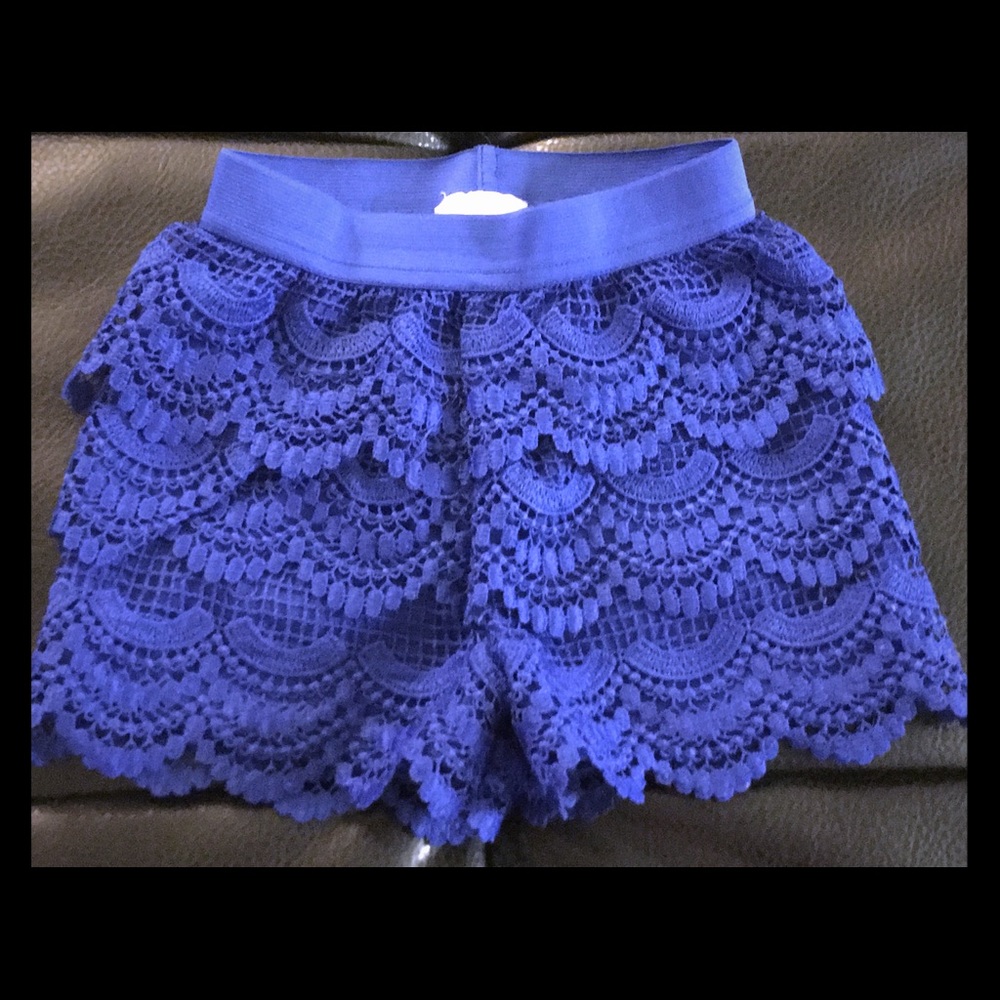 Lace shorts